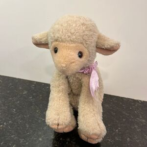 1997 Vintage TY Beanie Baby Buddy LOVIE The Sheep Lamb Plush Stuffed Animal 10"
